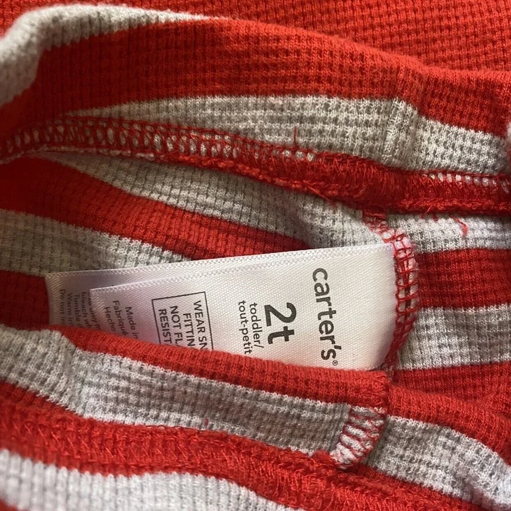 Carter's Santa's Checklist Pajamas Size‎ 2t